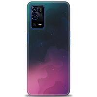 Oppo A55 Kılıf HD Baskılı Kılıf - Gökyüzü + Tam Ekran Koruyucu
