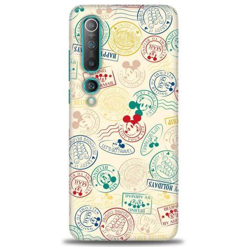 Xiaomi Mi 10 Kılıf HD Baskılı Kılıf - Lets Go Travel + Tam Ekran Koruyucu