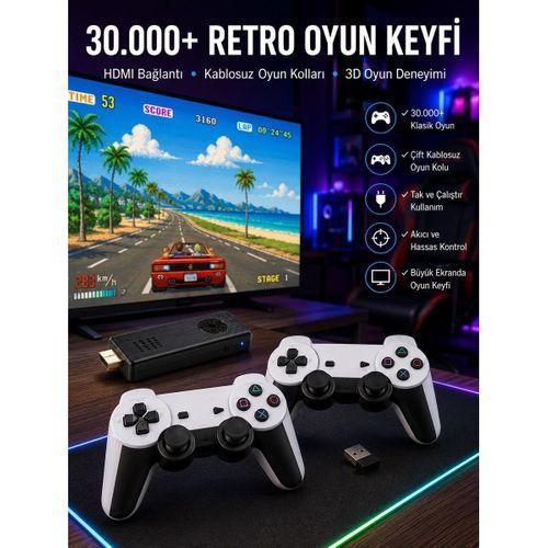 Joystick Çift Kollu Oyun Kolu Retro Oyun Yüksek Çözünürlüklü 3d Game Yeni Nesil