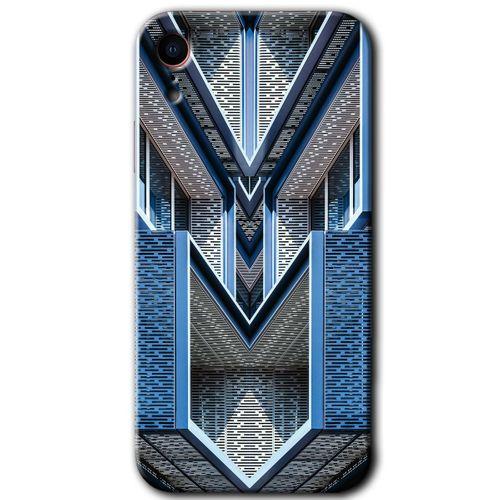 BeRa Aksesuar iPhone XR Kılıf Baskılı Kapak - Retro Building +Tam Kaplayan Mat Seramik