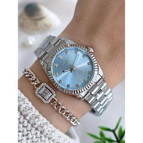 Lee Cooper Çelik Kordonlu 3 Atm Suya Dayanıklı Kadın Kol Saati VS.BLKT.0643