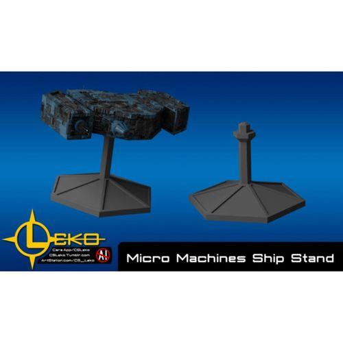 Micro Machines Gemi Standı 3D Baskı (Bu ürün Sadece Plastik parçadır - Almadan Önce Soru Sorabilirsiniz)