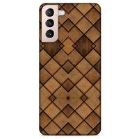 Lopard Samsung Galaxy S21 Plus Uyumlu Kılıf Patchwork (26) Tpu Silikon Kılıf