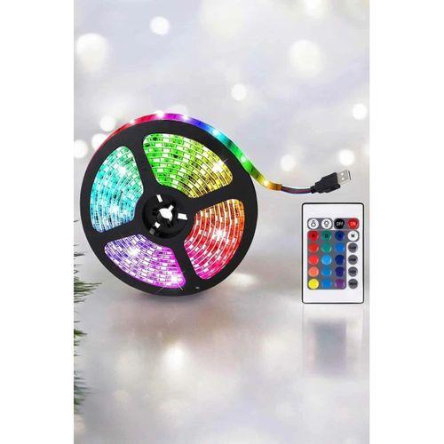 Yeni Nesil Rgb Işıklı 10metre Şerit Led Kumandalı Kullanım