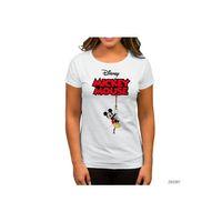 Disney Mickey Mouse Beyaz Kadın Tişört