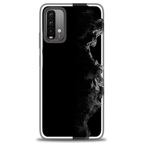 Xiaomi Redmi 9T Kılıf HD Baskılı Kılıf - Dağ + Tam Ekran Koruyucu
