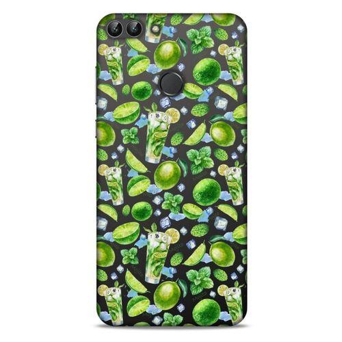 Frutix Lime 01 Huawei Psmart Kılıf Desenli Silikon