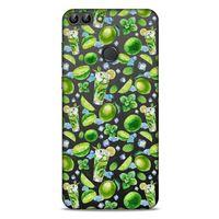 Frutix Lime 01 Huawei Psmart Kılıf Desenli Silikon