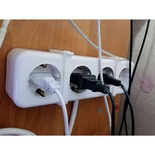 Sıva Üstü Priz Bloğu İçin Bağlantı Elemanları 3D Baskı (Bu ürün Sadece Plastik parçadır - Almadan Önce Soru Sorabilirsiniz)