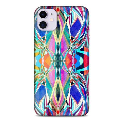 Apple Iphone 11 Kılıf Pastel Renkler (27) Tasarımlı Kılıf Karışık Renkli