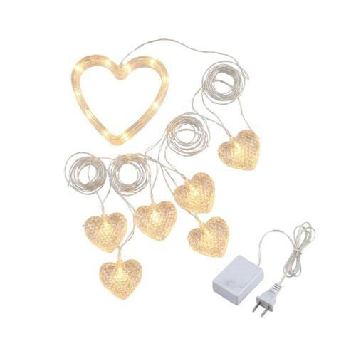 Kalp Şeklinde Led Neon Işık Dekoratif Romantik Oda Ve Duvar Lambası