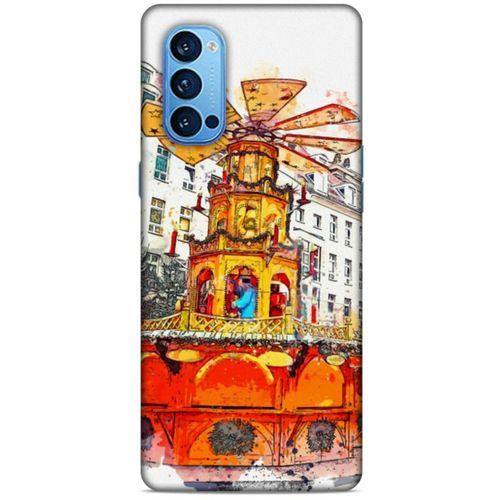 Oppo Reno 4 Pro Kılıf Almanya (12) Koruyucu Silikon Lunapark