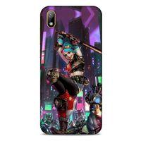 Huawei Y5 2019 Uyumlu Kılıf Harley Quinn (29) Arka Koruma Kılıfı Koyu haki