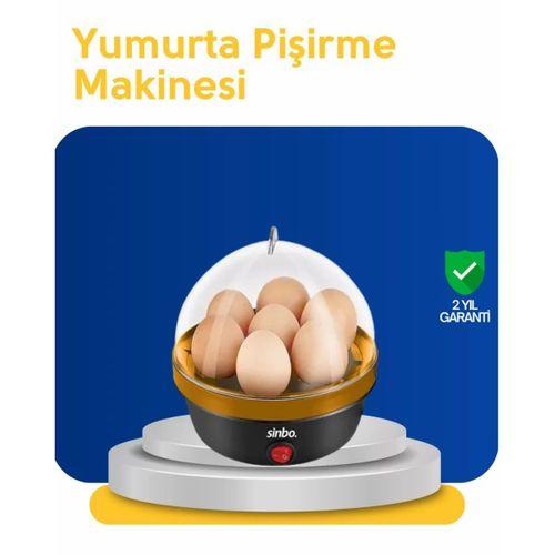 Otomatik Kapanma Özellikli Yumurta Pişirme Makinesi 7 Kapasiteli