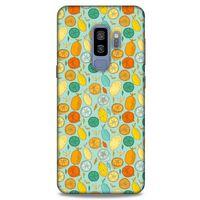 Frutix Turunç 02 Samsung Galaxy S9 Plus Kılıf Desenli Silikon