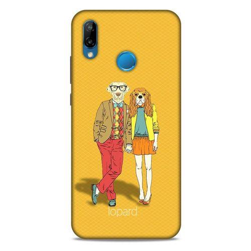 Huawei P20 Lite Kılıf FunnyMaX (13) Silikon Kap Turuncu