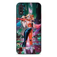 Samsung Galaxy A01 Uyumlu Kılıf Harley Quinn (44) Tough Armor Kılıf Gri-kuşkonmaz