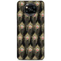 Xiaomi Redmi Poco X3 Kılıf Desenli Özel Seri Tüyler (22) Tam Koruma Kılıfı