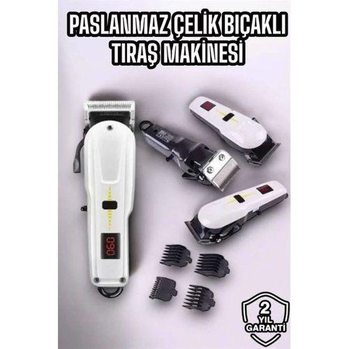 Yeni Nesil Tıraş Makinesi Uzun Şarjlı Paslanmaz Çelik Bıçaklı
