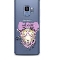 Zoologix (53) Samsung Galaxy S9 Şeffaf Kılıf Silikon Desenli