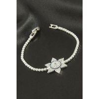 Yıldız Zirkon Taşlı Çocuk Bileklik 16 cm