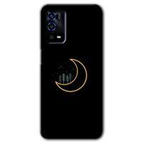 Oppo A55 HD Baskılı Kılıf + 9D Tam Ekran Koruyucu - İyi Geceler