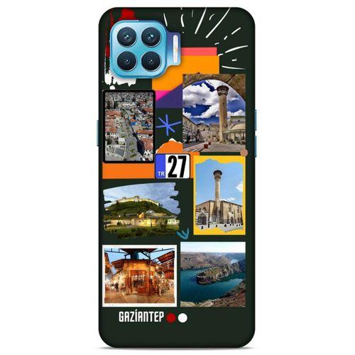 Lopard Oppo Reno 4 Lite Uyumlu Kılıf Şehirli ※ (27) Gaziantep Tasarımlı Kılıf