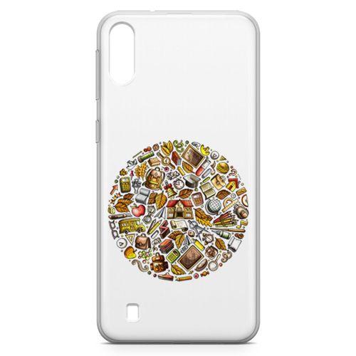 Samsung Galaxy M10 Kılıf Öğretmenler Günü Hediyesi Arka Kapak Koruma Desenli Full Koruyucu