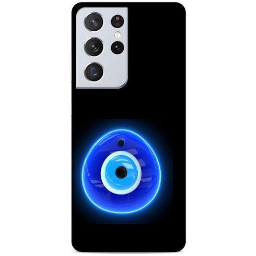 Lopard Samsung Galaxy S21 Ultra Uyumlu Kılıf Nazarium (45) Back Cover