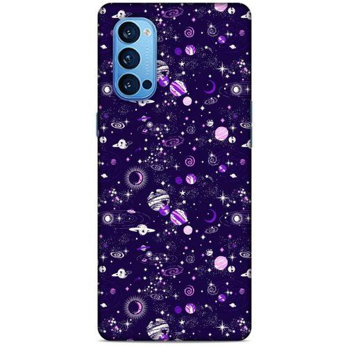 Spacex (21) Tema Koruyucu Kapak Oppo Reno 4 Pro Kılıf