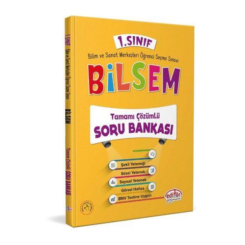 1. Sınıf Bilsem Tamamı Çözümlü Soru Bankası Editör Yayınları