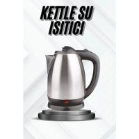 Kettle Su Isıtıcı C F Priz Uyumlu 220 - 240 V Paslanmaz Çelik Kablolu