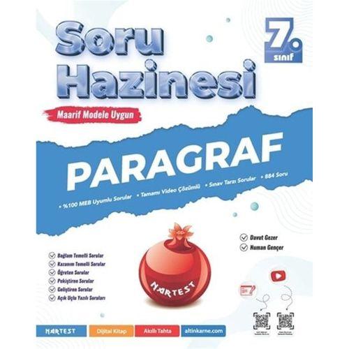 7. Sınıf Paragraf Soru Hazinesi Nartest Yayınları