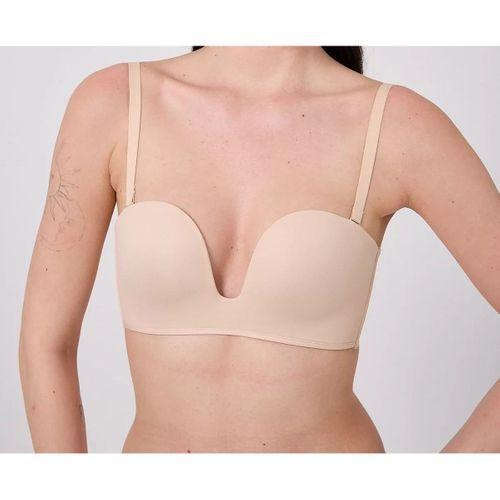 Freshness Msf05 Destekli V Dekolte Lazer Kesim Sütyen