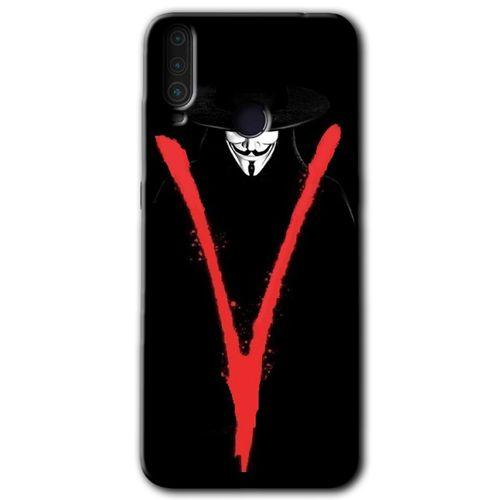 Potkal Hediye Fabrikası General Mobile GM 10 HD Baskılı Kılıf + 9D Tam Ekran Koruyucu - V for