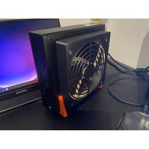 140mm Fan-6904042 için Minisforum MS-01 Alt Plaka ve Fan Kapağı