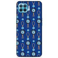 Nazarium (44) Desenli Silikon Kapak Oppo Reno 4 Lite Kılıf