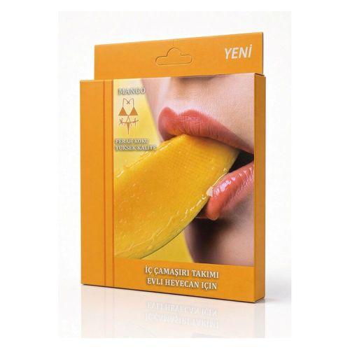 Mango Aromalı Yenilebilir İç Çamaşırı Takımı