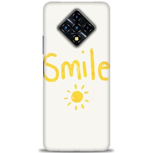 Infinix Zero 8 Kılıf HD Baskılı Kılıf - Smile Güneş + Tam Ekran Koruyucu