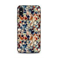 Apple iPhone XS Uyumlu Kılıf Romans (17) Tasarım Kılıf Daireler