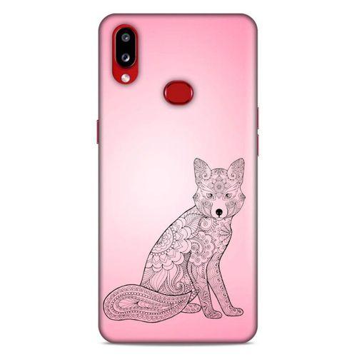 Lopard Samsung Galaxy A10s Uyumlu Kılıf Tattoo's (42) Rugged Armor Kılıf Pembe Dövme
