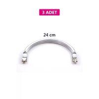 Gizli Metal Oval Çanta Bursu – 3 Adet - 24 cm - Metal Çanta Aparatı Çanta Aksesuarı