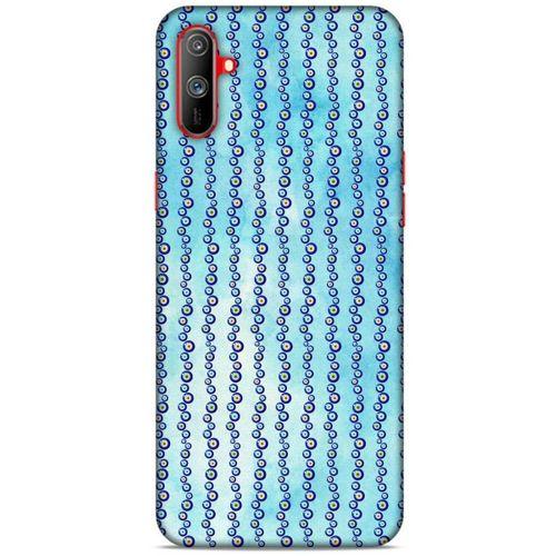 Nazarium (49) Desenli Silikon Kapak Oppo Realme C3 Kılıf