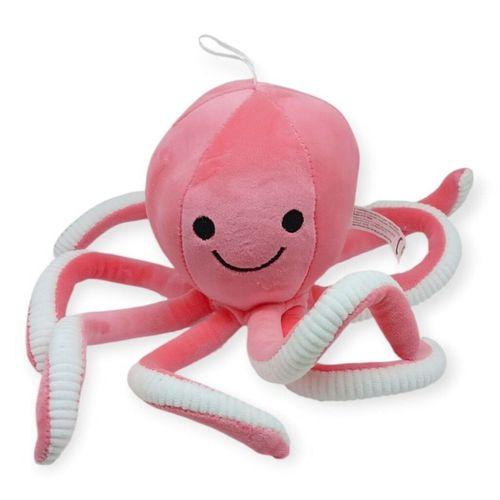 Peluş Sevimli Ahtapot 30 cm - Pembe