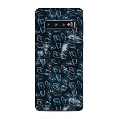 Samsung Galaxy S10 Uyumlu Kılıf Utopia (30) Silicone Case Pembe Yeşil