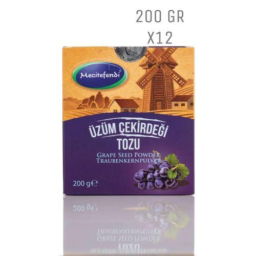 Üzüm Çekirdeği Tozu (200 GR) 12 Adet