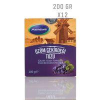 Üzüm Çekirdeği Tozu (200 GR) 12 Adet