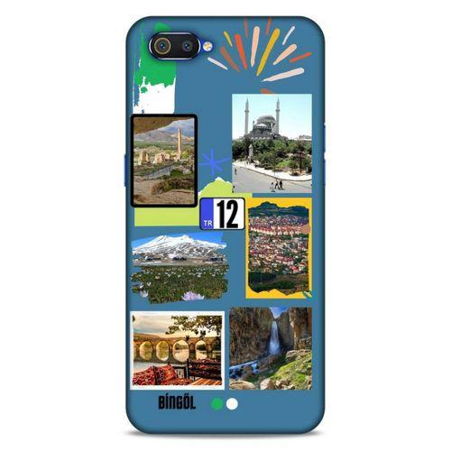 Lopard Oppo Realme C2 Uyumlu Kılıf Şehirli ※ (12) Bingöl Koruyucu Silikon