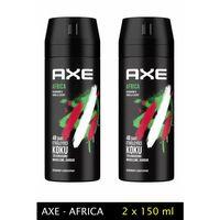 2 Adet Axe Africa Erkek Deodorant Sprey 150 ml