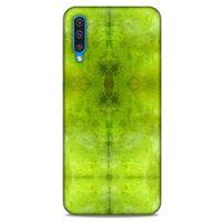 Mermer Desenli (31) Tema TPU Kılıf Fıstık Yeşili Samsung Galaxy A50 Kılıf